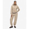 Jogging Superdry Femme gris pierre,  coupe détendue