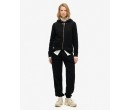 Jogging Superdry Femme noir,  coupe détendue