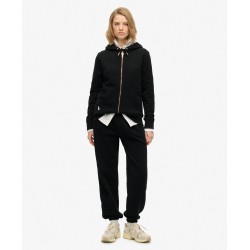 Jogging Superdry Femme noir,  coupe détendue