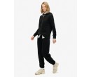 Jogging Superdry Femme noir,  coupe détendue