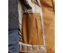 Parka mi-saison camel IZAC