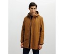 Parka mi-saison camel IZAC