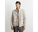Blouson col officier IZAC