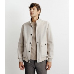 Blouson col officier IZAC