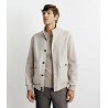 Blouson col officier IZAC