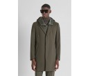 Manteau à doublure amovible kaki Antony Morato