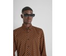 Chemise imprimé géométrique tabac Antony Morato