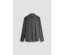 Chemise imprimé géométrique olive Antony Morato
