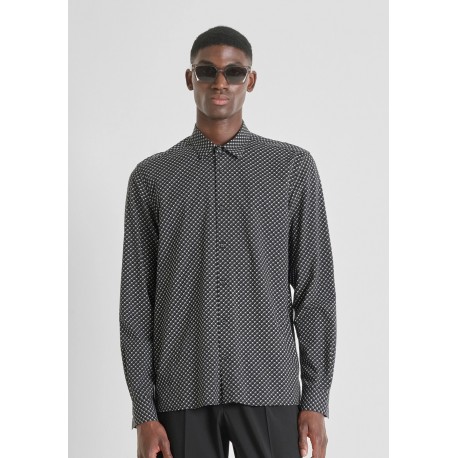 Chemise imprimé losange Antony Morato