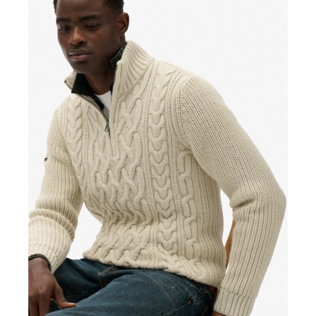 Pull Demi-Zip Cable Knit – Superdry Original & Vintage