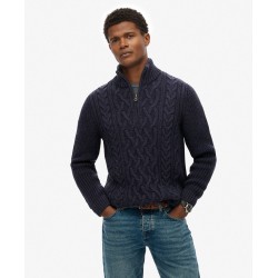 Pull Demi-Zip Cable Knit – Superdry Original & Vintage