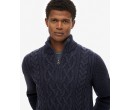 Pull Demi-Zip Cable Knit – Superdry Original & Vintage