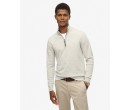 Pull Demi-Zip Premium – Coton Bio – Superdry Studios  Studios Cotton Half Zip – Coupe Slim