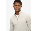 Pull Demi-Zip Premium – Coton Bio – Superdry Studios  Studios Cotton Half Zip – Coupe Slim