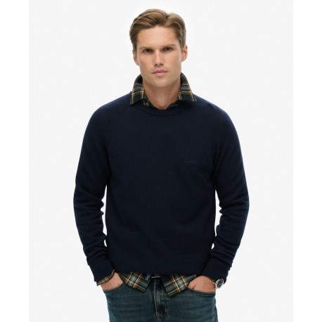 Pull en Laine Mélangée Superdry Studios – Coupe Standard