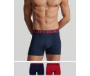 Lot de deux boxers en coton biologique Dual Logo SUPERDRY sur cosmo-lepuy.fr