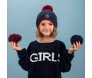 Bonnet Milky Navy kids Cabaia sur cosmo-lepuy.fr 