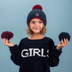 Bonnet Milky Navy kids Cabaia sur cosmo-lepuy.fr 